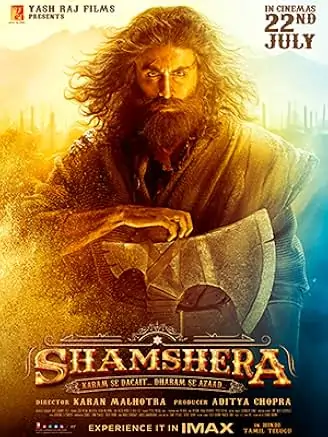 Shamshera 2022 Bollywood Full Movie HD